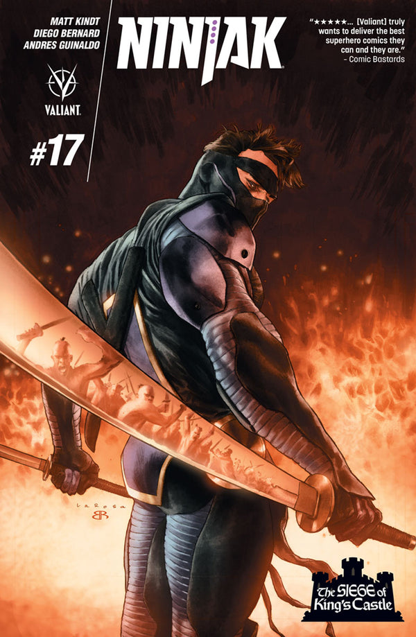 Ninjak #17 Cvr A Larosa (W) Matt Kindt (A) Diego Bernard, Alisson Rodrigues, Andres Guinaldo, Marc Deering, Mark Pennington (Ca) Lewis Larosa - xLs Comics