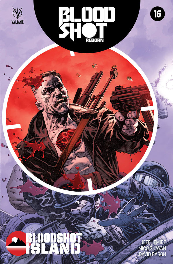 Bloodshot Reborn #16 Cvr A Giorello (W) Jeff Lemire (A) Mico Suayan (Ca) Tomas Giorello - xLs Comics