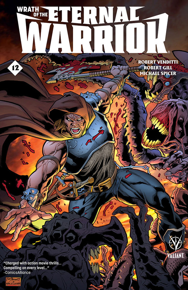 Wrath Of The Eternal Warrior #12 Cvr B Bennett (W) Robert Venditti (A) Robert Gill (Ca) Joe Bennett - xLs Comics