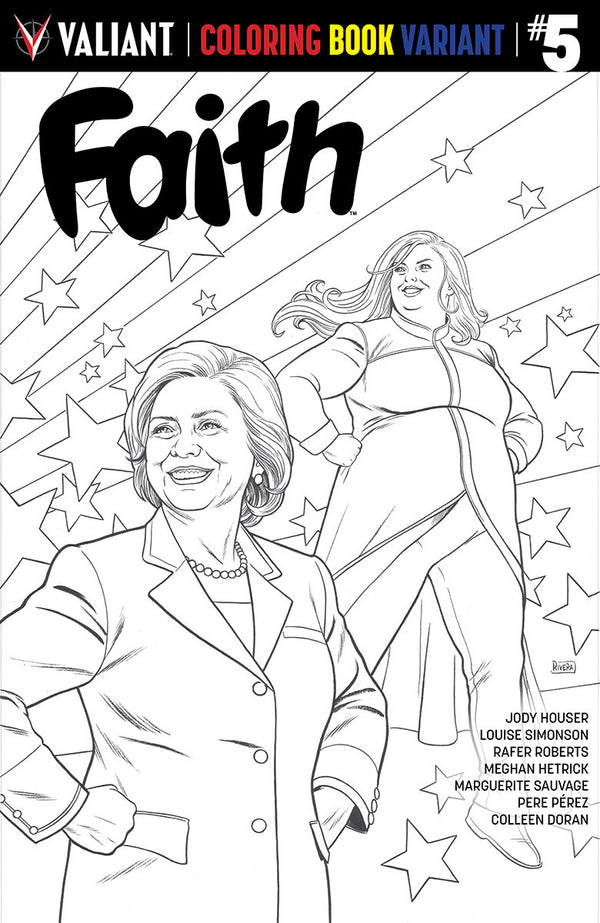 Faith (Ongoing) #5 Cvr D Coloring Book Var - xLs Comics