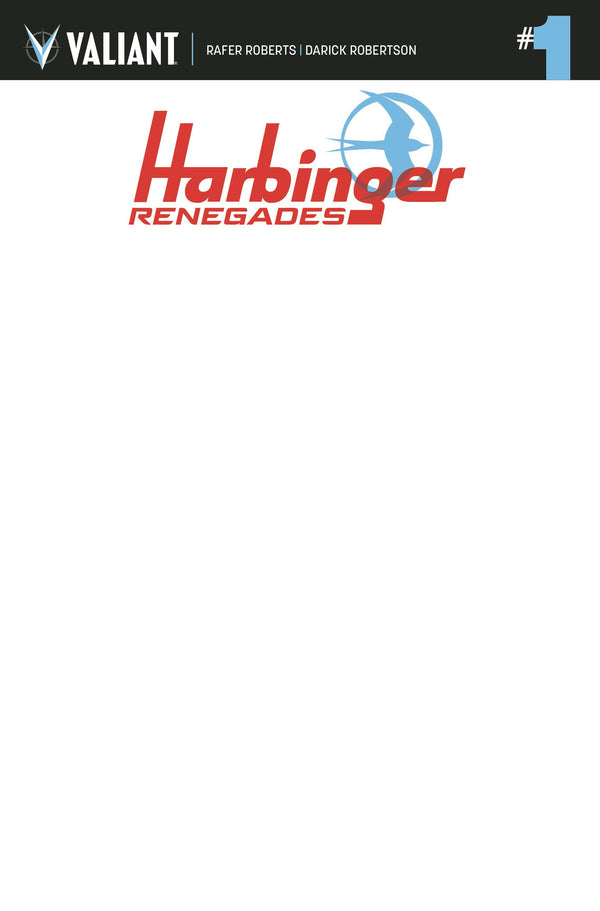 Harbinger Renegade #1 Cvr F Blank - xLs Comics