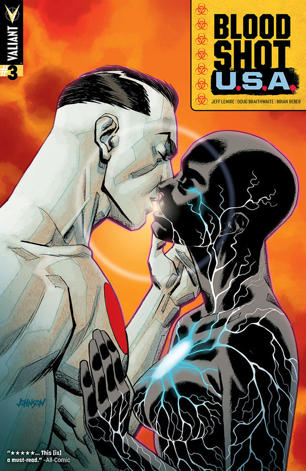 Bloodshot Usa #3 (Of 4) Cvr C Johnson (W) Jeff Lemire (A) Doug Braithwaite (Ca) Dave Johnson - xLs Comics