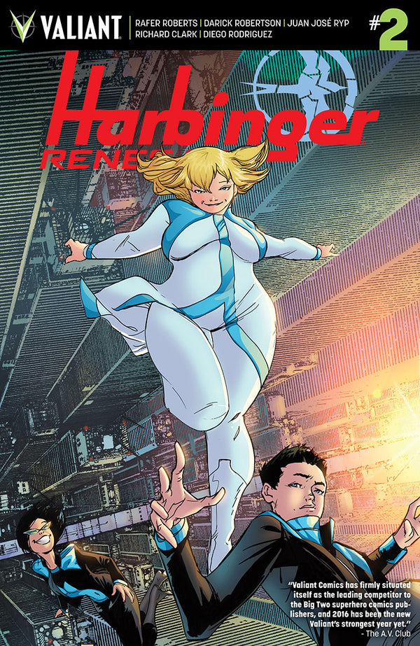 Harbinger Renegade #2 Cvr B Pollina (W) Rafer Roberts (A) Darick Robertson (Ca) Adam Pollina - xLs Comics