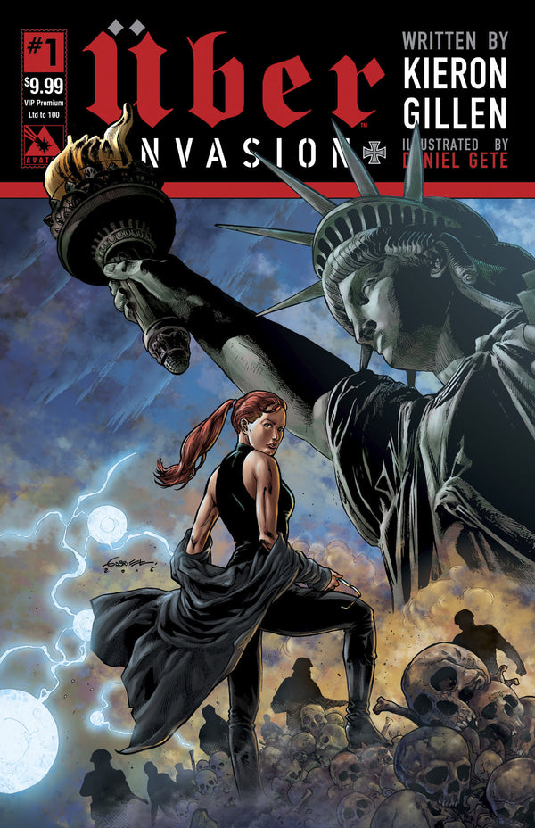 Uber Invasion #1 Vip Premium Cvr (Mr) (W) Kieron Gillen (A) Daniel Gete (Ca) Gabriel Andrade - xLs Comics