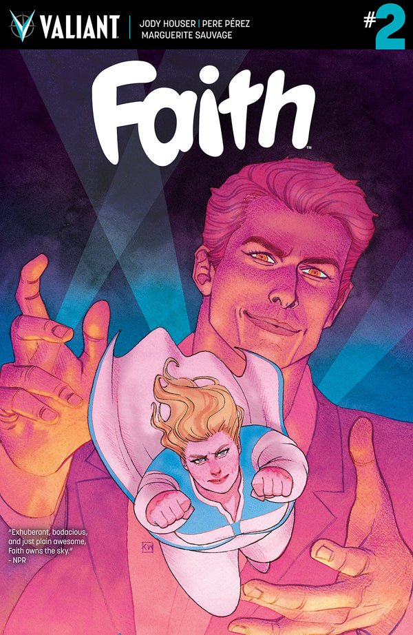 Faith (Ongoing) #2 2Nd Ptg (W) Jody Houser (A) Pere Perez, Marguerite Sauvage (Ca) Kevin Wada - xLs Comics