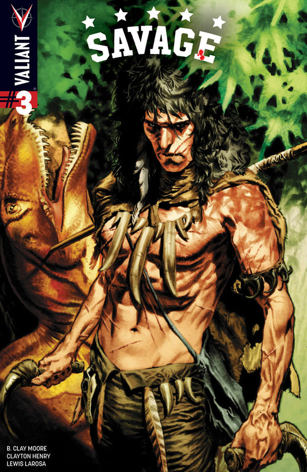 Savage #3 (Of 4) Cvr A Larosa (W) B. Clay Moore (A) Clayton Henry (A/Ca) Lewis Larosa - xLs Comics