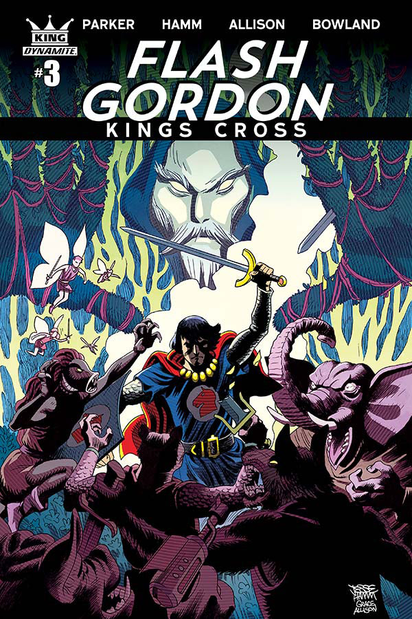 Flash Gordon Kings Cross #3 (Of 5) Cvr A Hamm (W) Jeff Parker, Jesse Hamm (A/Ca) Jesse Hamm - xLs Comics