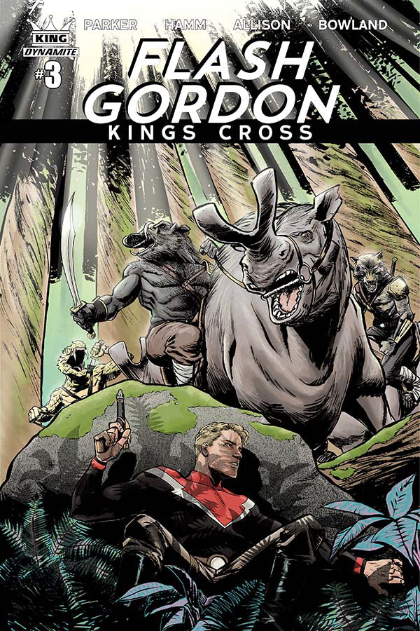 Flash Gordon Kings Cross #3 (Of 5) Cvr B Moustafa (W) Jeff Parker, Jesse Hamm (A) Jesse Hamm (Ca) Ibrahim Moustafa - xLs Comics