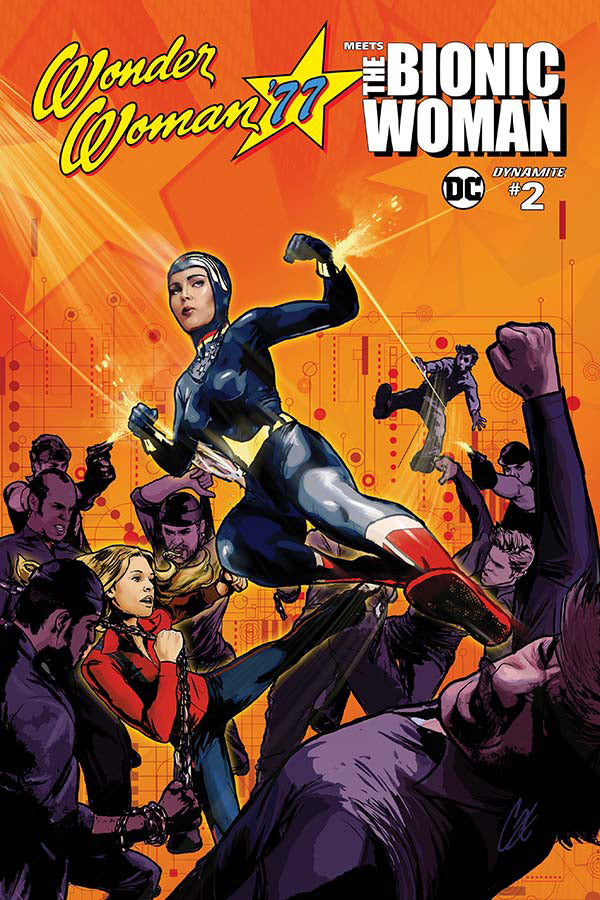 Wonder Woman 77 Bionic Woman #2 (Of 6) Cvr A Staggs (W) Andy Mangels (A) Judit Tondora (Ca) Cat Staggs - xLs Comics