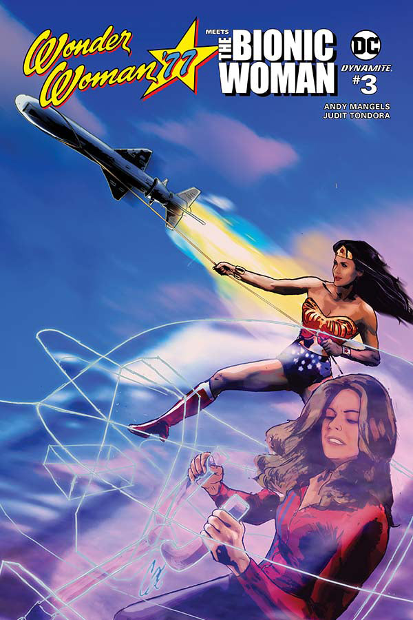 Wonder Woman 77 Bionic Woman #3 (Of 6) Cvr A Staggs (W) Andy Mangels (A) Judit Tondora (Ca) Cat Staggs - xLs Comics