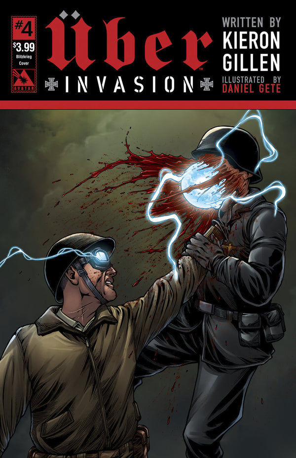 Uber Invasion #4 Blitzkreig Cvr (Mr) (W) Kieron Gillen (A/Ca) Daniel Gete - xLs Comics