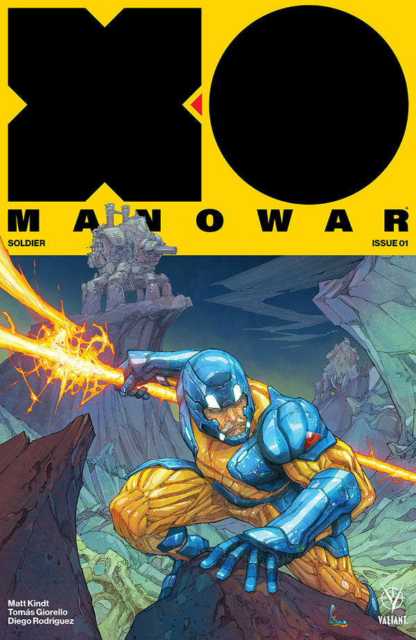 X-O Manowar (2017) #1 Cvr B Rocafort (W) Matt Kindt (A) Tomas Giorello (Ca) Kenneth Rocafort - xLs Comics