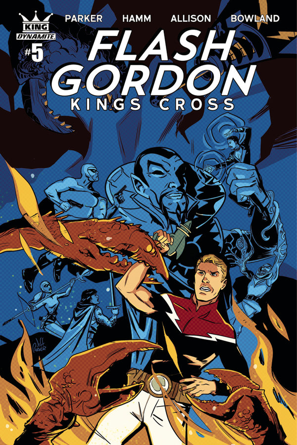 Flash Gordon Kings Cross #5 (Of 5) Cvr B Parker (W) Jeff Parker, Jesse Hamm (A) Jesse Hamm (Ca) Jeff Parker - xLs Comics