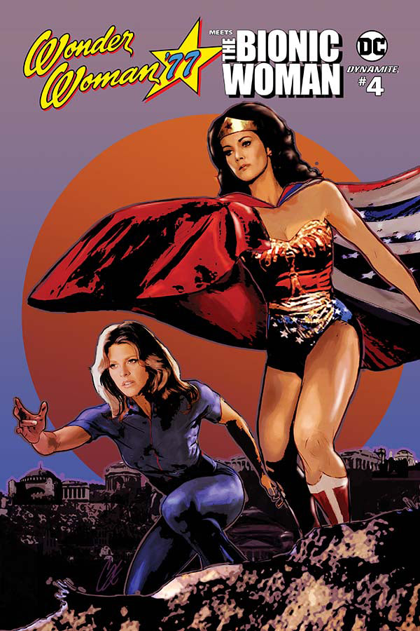 Wonder Woman 77 Bionic Woman #4 (Of 6) Cvr A Staggs (W) Andy Mangels (A) Judit Tondora (Ca) Cat Staggs - xLs Comics