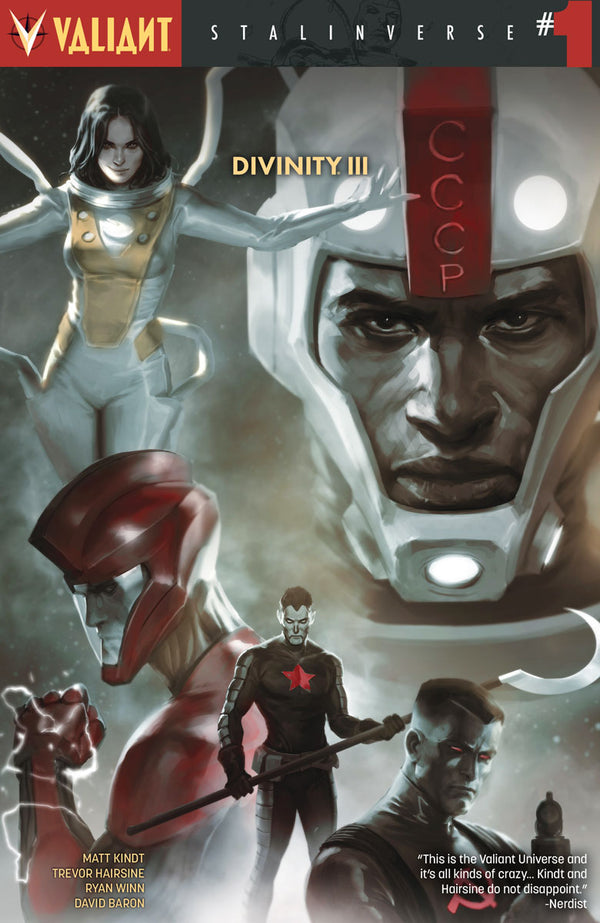 Divinity Iii Stalinverse #1 2Nd Ptg (W) Matt Kindt (A) Trevor Hairsine, Ryan Winn (Ca) Jelena Kevic Djurdjevic - xLs Comics