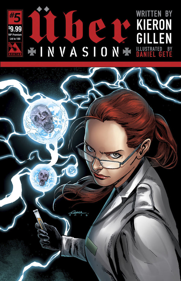 Uber Invasion #5 Vip Premium Cvr (Mr) (W) Kieron Gillen (A) Daniel Gete (Ca) Gabriel Andrade - xLs Comics