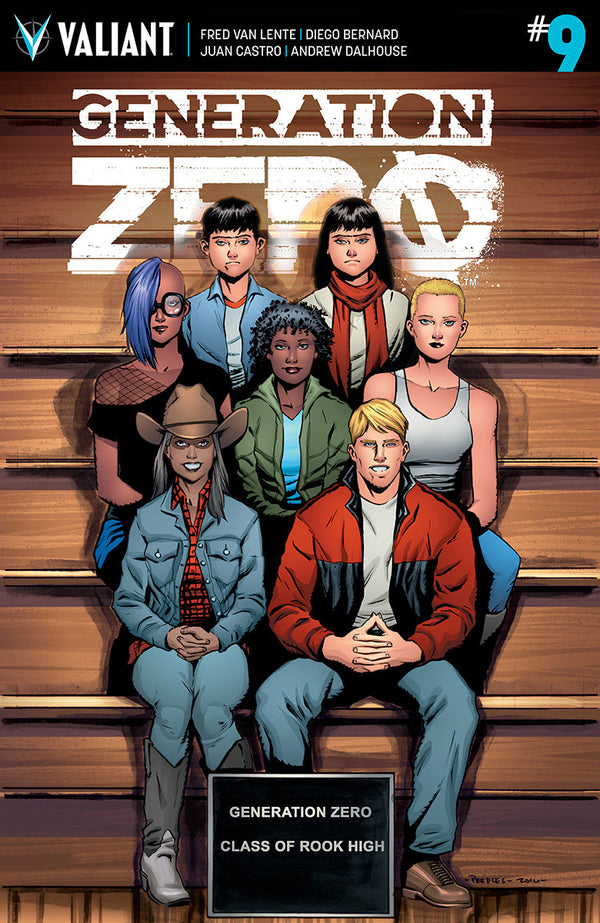 Generation Zero #9 Cvr B Peeples (W) Fred Van Lente (A) Diego Bernard (Ca) Brent Peeples - xLs Comics