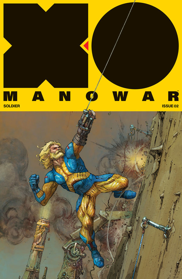 X-O Manowar (2017) #2 Cvr B Rocafort (W) Matt Kindt (A) Tomas Giorello (Ca) Kenneth Rocafort - xLs Comics