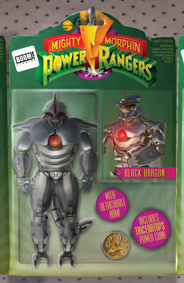 Mighty Morphin Power Rangers #14 Unlock Action Figure Var (W) Kyle Higgins, Ryan Ferrier (A) Hendry Prasetya, Bachan (Ca) Telmos Santos - xLs Comics