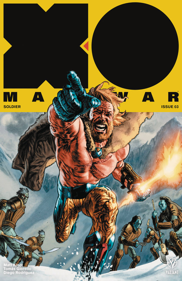 X-O Manowar (2017) #3 Cvr A Larosa (W) Matt Kindt (A) Tomas Giorello, David Mack (Ca) Lewis Larosa - xLs Comics