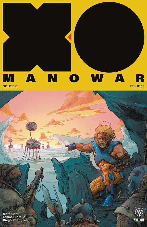 X-O Manowar (2017) #3 Cvr B Rocafort (W) Matt Kindt (A) Tomas Giorello, David Mack (Ca) Kenneth Rocafort - xLs Comics