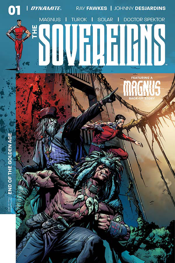 Sovereigns #1 Cvr B Desjardins (W) Ray Fawkes, Kyle Higgins (A) Jorge Fornes (A/Ca) Johnny Desjardins - xLs Comics