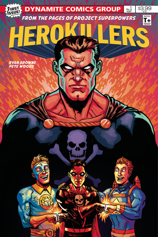 Project Superpowers Hero Killers #1 Cvr B Browne (W) Ryan Browne (A) Pete Woods (Ca) Ryan Browne - xLs Comics