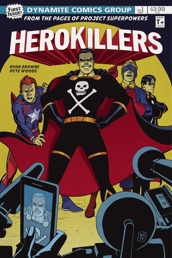 Project Superpowers Hero Killers #1 Cvr C Sudzuka (W) Ryan Browne (A) Pete Woods (Ca) Goran Sudzuka - xLs Comics