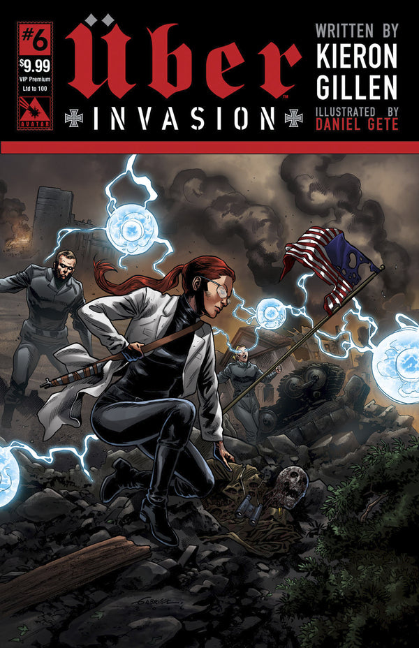 Uber Invasion #6 Vip Premium Cvr (Mr) (W) Kieron Gillen (A) Daniel Gete (Ca) Gabriel Andrade - xLs Comics