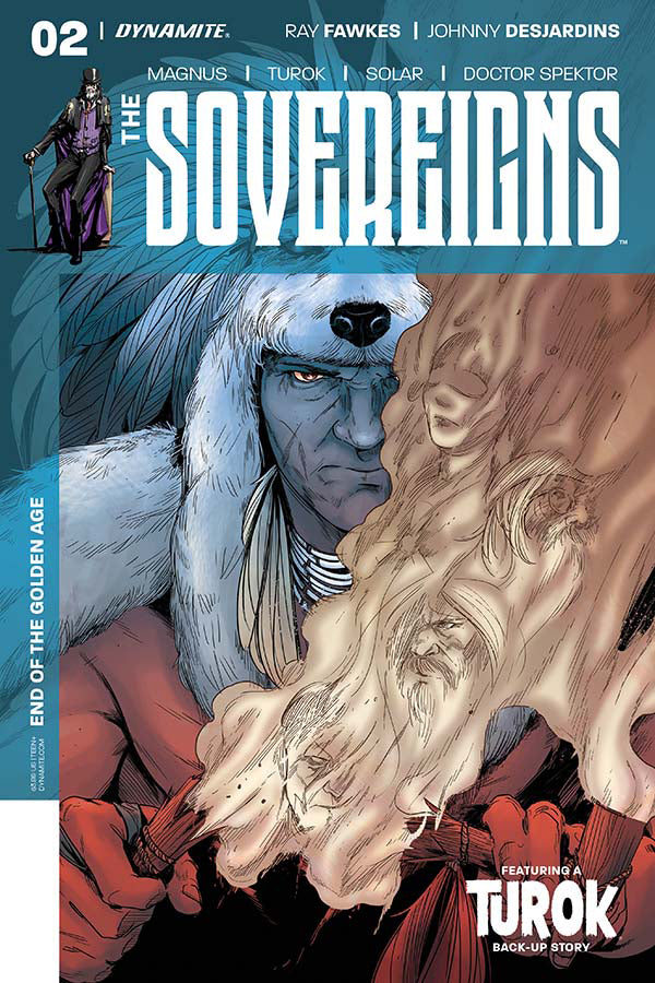 Sovereigns #2 Cvr C Sarraseca (W) Ray Fawkes, Kyle Higgins (A) Johnny Desjardins, Jorge Fornes (Ca) Alvaro Sarreseca - xLs Comics