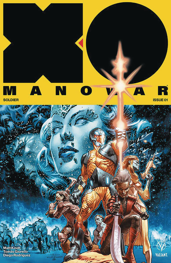 X-O Manowar (2017) #1 2Nd Ptg (W) Matt Kindt (A) Tomas Giorello (Ca) Lewis Larosa - xLs Comics