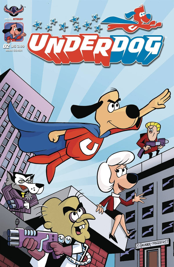 Underdog #2 Gallagher Main Cvr (W) Batton Lash (A) Batton Lash, Adrian Ropp (Ca) John Gallagher - xLs Comics