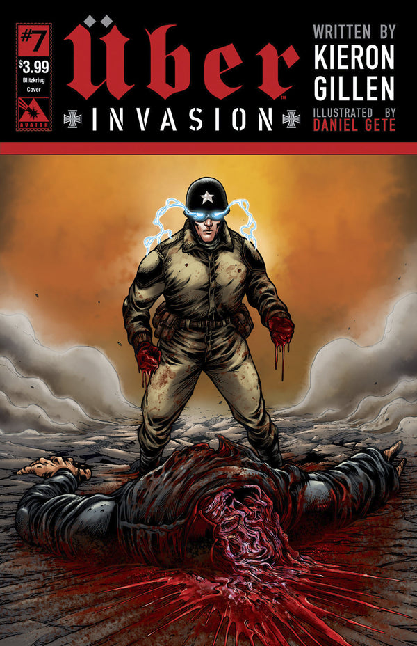 Uber Invasion #7 Blitzkreig Cvr (Mr) (W) Kieron Gillen (A/Ca) Daniel Gete - xLs Comics