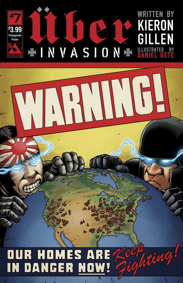 Uber Invasion #7 Propaganda Poster Cvr (Mr) (W) Kieron Gillen (A/Ca) Daniel Gete - xLs Comics