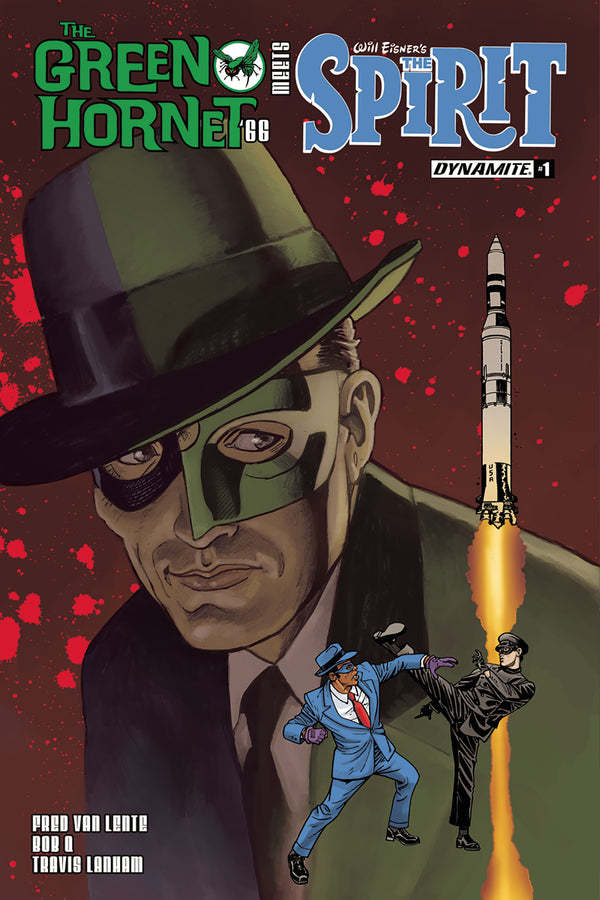 Green Hornet 66 Meets Spirit #1 (Of 5) Cvr B Templeton (W) Fred Van Lente (A) Bob Q (Ca) Ty Templeton - xLs Comics