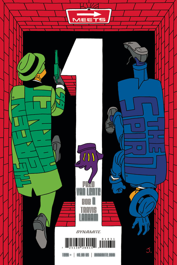 Green Hornet 66 Meets Spirit #1 (Of 5) Cvr C Pulido (W) Fred Van Lente (A) Bob Q (Ca) Javier Pulido - xLs Comics