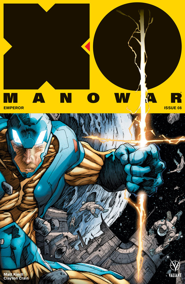 X-O Manowar (2017) #8 Cvr B Pollina (W) Matt Kindt (A) Clayton Crain (Ca) Adam Pollina - xLs Comics