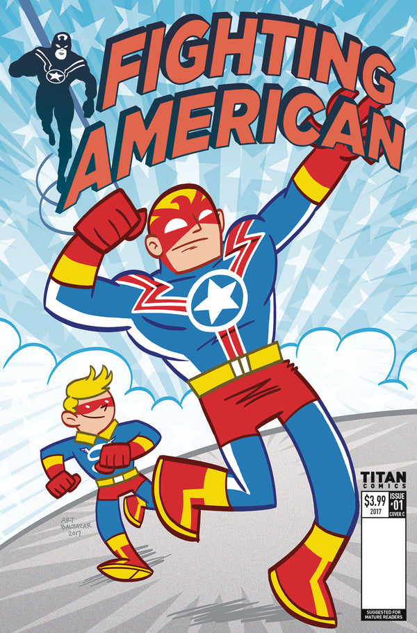 Fighting American #1 Cvr B Baltazar (Mr) (W) Gordon Rennie (A) Duke Mighten (Ca) Art Baltazar - xLs Comics