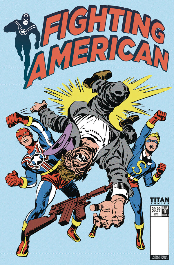 Fighting American #1 Cvr C Kirby (Mr) (W) Gordon Rennie (A) Duke Mighten (Ca) Jack Kirby - xLs Comics