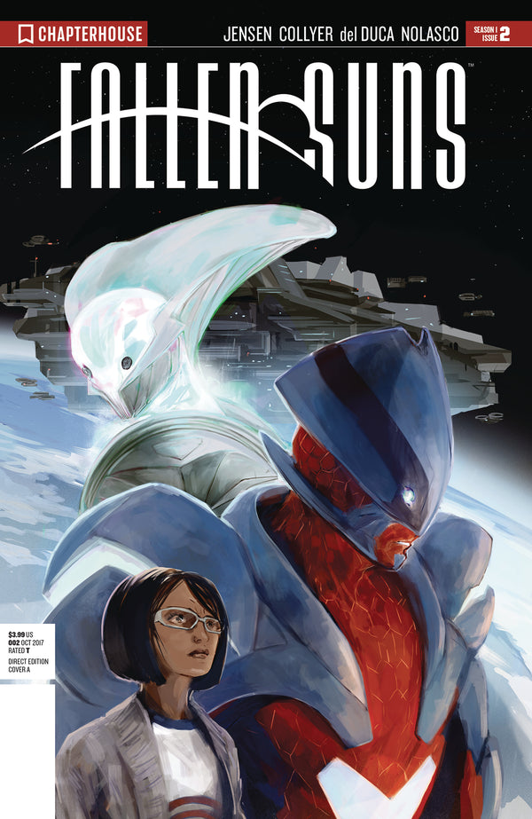 Fallen Suns #2 (W) Van Jensen (A) Neil Collyer, Leila Del Duca (Ca) Mikko Maciaszek - xLs Comics