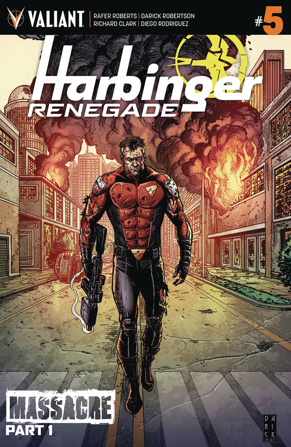 Harbinger Renegade #5 2Nd Ptg (W) Rafer Roberts (A) Richard Clark (A/Ca) Darick Robertson - xLs Comics