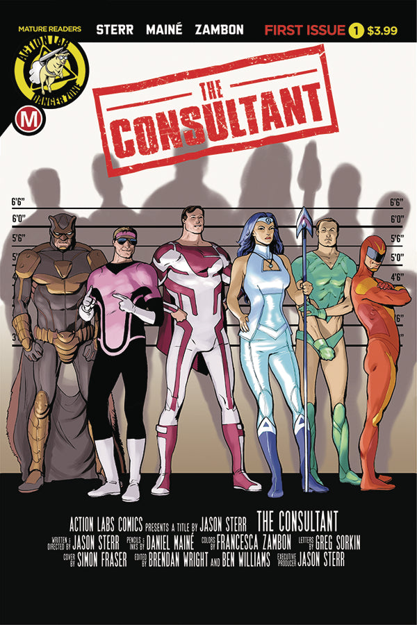 Consultant #1 (Of 4) (Mr) (W) Jason Sterr (A) David Maine (Ca) Simon Fraser - xLs Comics