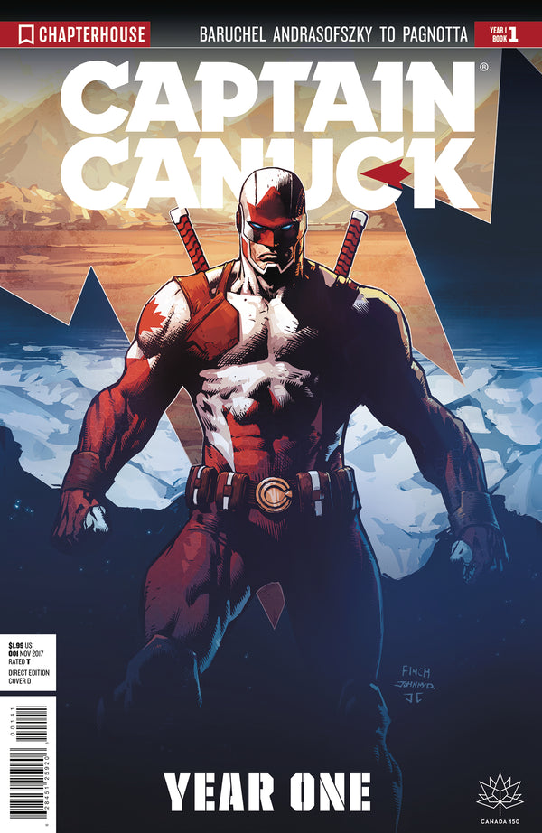 Captain Canuck Year One #1 Virgin Art (W) Jay Baruchel, Kalman Andrasofszky (A) Marcus To (Ca) David Finch - xLs Comics