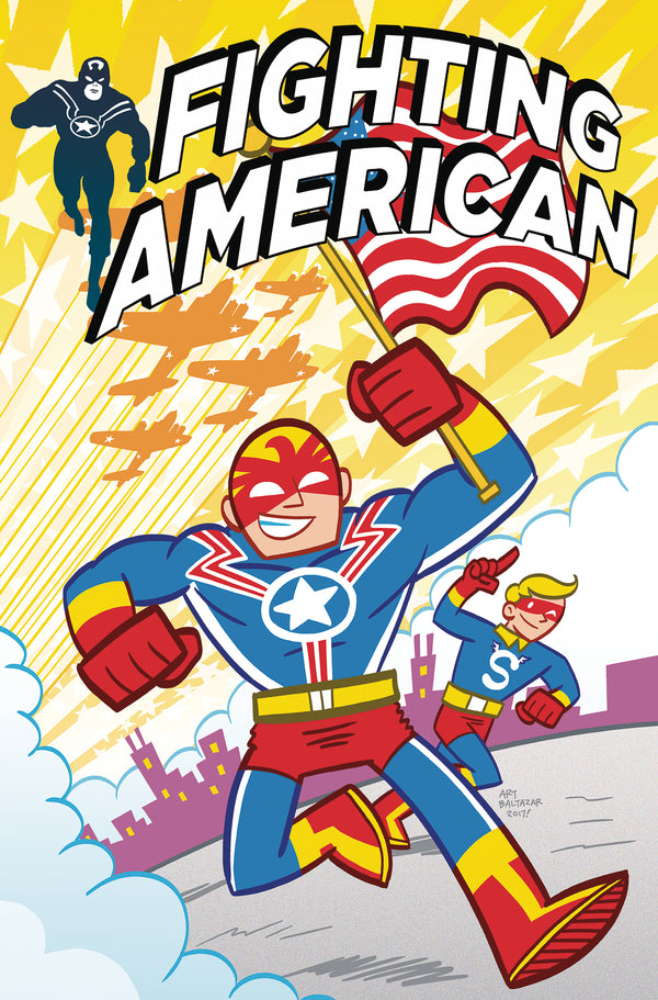 Fighting American #3 Cvr B Balthazar (W) Gordon Rennie (A) Duke Mighten, Jed Dougherty, Pc De La Fuente (Ca) Art Baltazar - xLs Comics