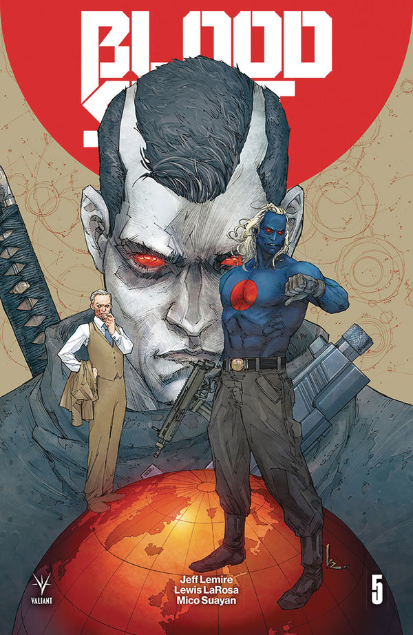 Bloodshot Salvation #5 Cvr A Rocafort (W) Jeff Lemire (A) Lewis Larosa, Mico Suayan (Ca) Kenneth Rocafort - xLs Comics