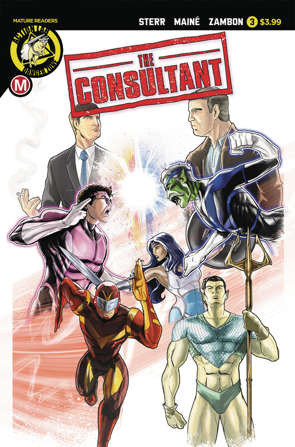 Consultant #3 (Of 4) (Mr) (W) Jason Sterr (A/Ca) David Maine - xLs Comics