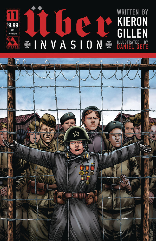 Uber Invasion #11 Vip Premium Cvr (Mr) (W) Kieron Gillen (A) Daniel Gete (Ca) Gabriel Andrade - xLs Comics