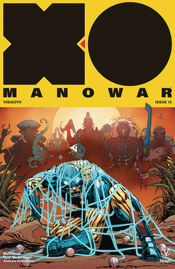 X-O Manowar (2017) #12 Cvr B Camuncoli (W) Matt Kindt (A) Ryan Bodenheim (Ca) Giuseppe Camuncoli - xLs Comics