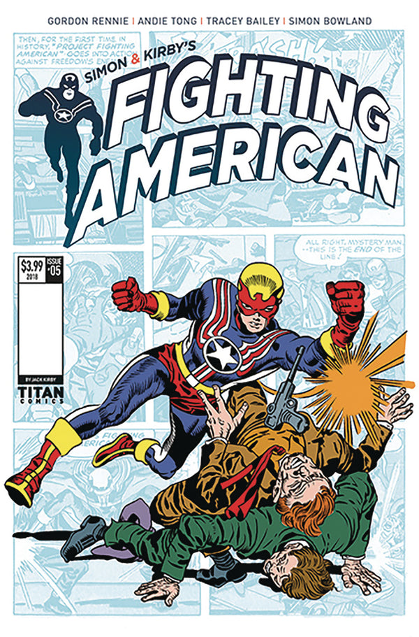 Fighting American Ties That Bind #1 Cvr B Kirby (Mr) (W) Gordon Rennie (A) Andie Tong (Ca) Jack Kirby - xLs Comics