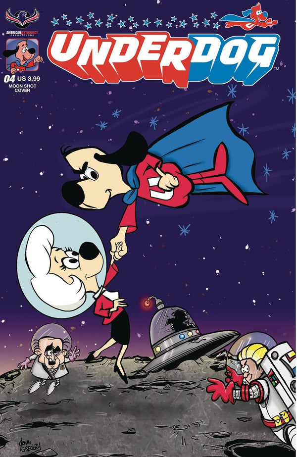 Underdog #4 Moon Shot Cvr (W) Pat Shand (A) Bill Galvan (Ca) Jenni Greggory - xLs Comics